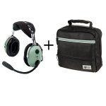 CASQUE AVION H10-13.4 + SACOCHE OFFERTE DAVID CLARK