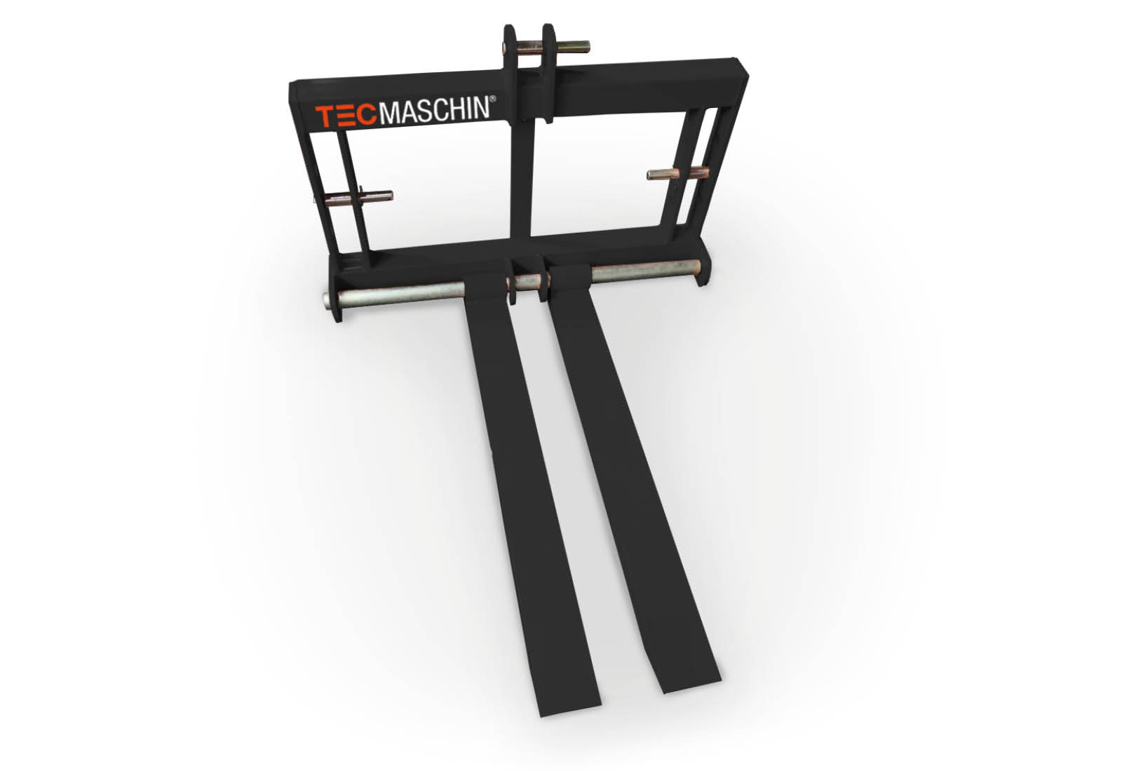 Fourche à palettes pour tracteur PT700, force de levage 700 kg, longueur de fourche 910 mm, TecMaschin