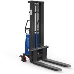 Gerbeur semi-électrique HSE1000/3 du groupe de marchandise B, hauteur de levage 85 – 3.000 mm, force de levage 1.000 kg, SolidHub