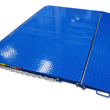 Grande rampe GR2000 pour chariot élévateur (2.200 mm x 2.000 mm x 80 mm), charge max. 6.500 kg, SolidHub