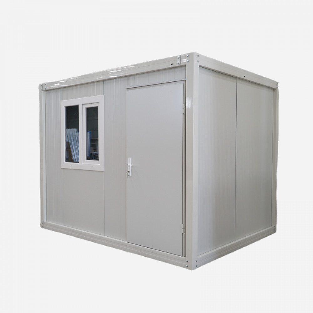 Conteneur aménagé bureau à paquet plat 3 m.