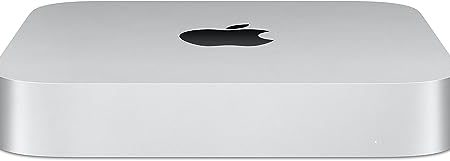 Apple 2023 Ordinateur de Bureau Mac Mini avec Puce M2, 8 Go de RAM, 512 Go de Stockage SSD, Gigabit Ethernet. Compatible avec l’iPhone/iPad