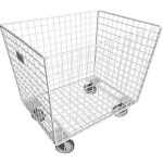 Panier roulant 220 L