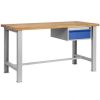 Etabli professionnel L. 1500 mm – Version 1 tiroir
