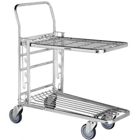 Chariot à plateau réglable