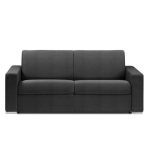 Canapé lit 4 places DREAMER convertible RAPIDO 160*197*16cm tissu neo gris anthracite gris Inside75