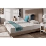 Matelas SENSOTEX 70×190 cm-Système mousse HR multicouches BLUE-LATEX + réversible+hypoallergénique + Aération Optimale + 7 Zones