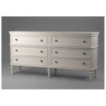 Commode Double 6 Tiroirs Leonie AMADEUS.
