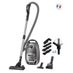 Aspirateur Avec Sac Capacité 4,5L 750W Accessoires Spéciaux Poils d&rsquo;Animaux et Voiture   Rowenta RO6466EA Silence Force Home & Car Pro