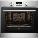 Four électrique encastrable – Chaleur pulsée – 68 L – Pyrolyse – A – Inox anti trace  ELECTROLUX EEC43402OX