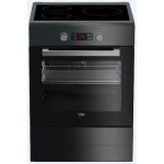 Cuisinière table induction – 3 zones – Four électrique – Catalyse – 60 L – A – L 50 x H 85 cm  BEKO FSE58300ACS