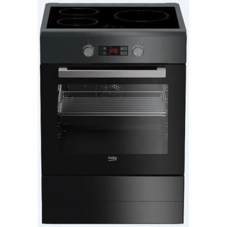 Cuisinière table induction – 3 zones – Four électrique – Catalyse – 60 L – A – L 50 x H 85 cm  BEKO FSE58300ACS