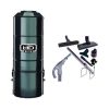 ASPIRATEUR CENTRAL SANS SAC SANS FILTRE HD800C (jusqu&rsquo;à 350 M²) GARANTIE 10 ans + set inter 9 M + 8 accessoires + Aspi-Plumeau offert