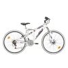VTT 26 » Tout Suspendu Femme « Axis » équipé de 18 vitesses indéxées, frein à disque avant, V-Brake arrière & pneus bi-couleurs
