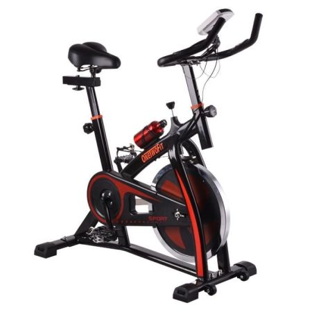 Vélo Biking spinning d&rsquo;Exercice d&rsquo;Intérieur d&rsquo;appartement Cyclisme Vélo Stationnaire Maison Entraînement Gym Cardio OT018R – OneTwoFit