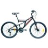 Vélo VTT tout suspendu 24&Prime; – 18 vitesses – Enfant 9/14 ans – MERCIER