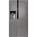 Réfrigérateur congélateur US Eau&rsquo;tonome – 591L (394+197) – Froid ventilé – A+ – L91,2cm x H179cm – Inox – LG GSJ361DIDV