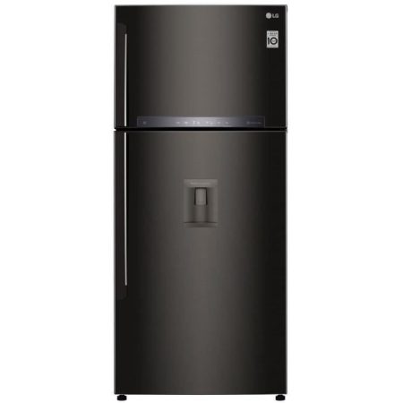 Réfrigerateur congélateur 2 portes LG – GTF7850BL – 509L (379L + 130L) – NO FROST – A++ – L78cm x H180cm – Noir