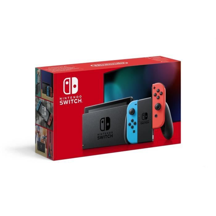 Console Nintendo Switch Néon: Nouvelle version, Meilleure autonomie – avec un Joy-Con bleu néon et un Joy-Con rouge néon 7 a 347