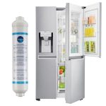 REFRIGERATEUR FRIGO AMERICAIN US 3 Portes inox 601L A++ Froid ventilé No Frost Distributeur d&rsquo;eau  LG