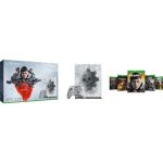 Xbox One X 1 To Edition Limitée + 5 jeux Gears of War + 1 mois d&rsquo;essai au Xbox Live Gold + 1 mois d&rsquo;essai au Xbox Game Pass