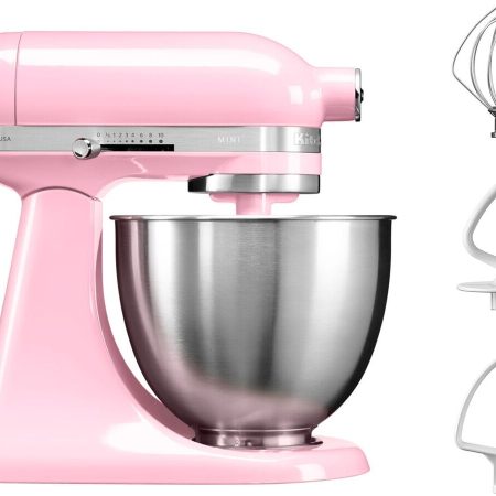 Robot patissier KITCHENAID MINI 5KSM3311XEGU ROSE DRAGEE