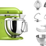 Robot patissier KITCHENAID ARTISAN ELEGANCE 5KSM175PSEGA VERT POMME