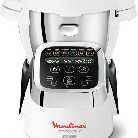 Robot cuiseur MOULINEX COMPANION XL NOIR/BLANC HF805810