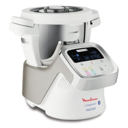Robot cuiseur MOULINEX HF902110 – connecté iCompanion + Cuiseur vapeur