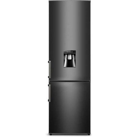 Réfrigérateur combiné – 262L (196L + 66L) – Froid statique – A+ – L 55 x H 180 cm – Noir    CONTINENTAL EDISON CEFC262DB –