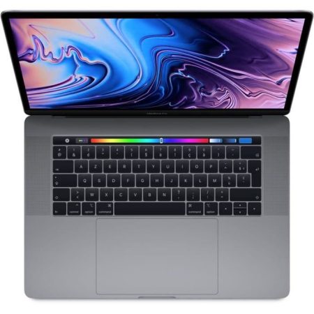 APPLE MacBook Pro 15,4&Prime; Retina avec Touch Bar – Intel Core i7 – RAM 16Go – 256Go – Gris Sidéral