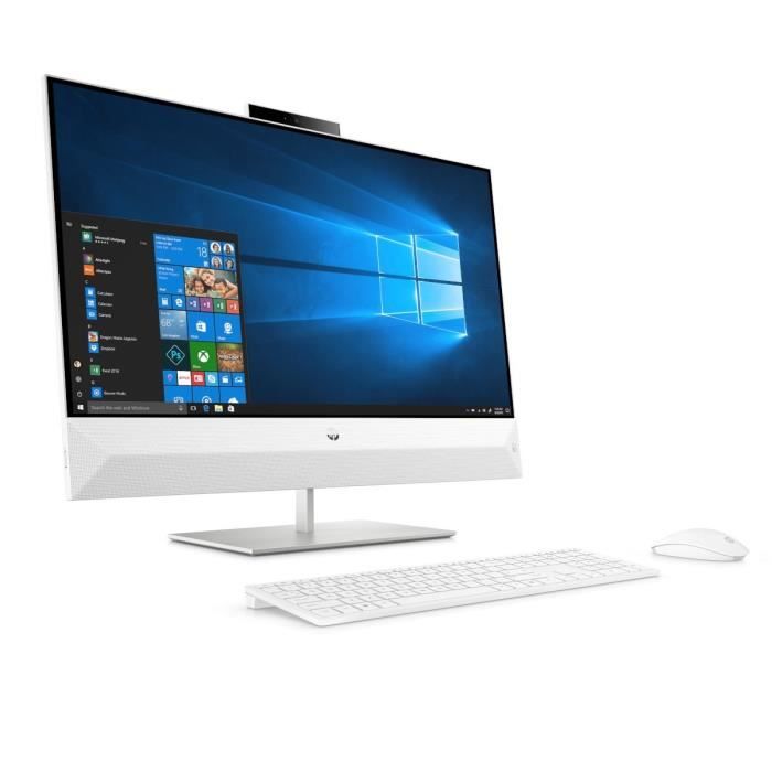 HP PC Pavilion All-in-One – 27″QHD – Core i7- 9700T – RAM 16Go – Stockage 512Go SSD + 1To HDD – GTX 1050 4Go – Windows 10 5 a 484