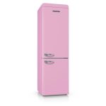 Réfrigérateur SCHNEIDER  combiné SCB250VP Vintage 250 litres Rose A+