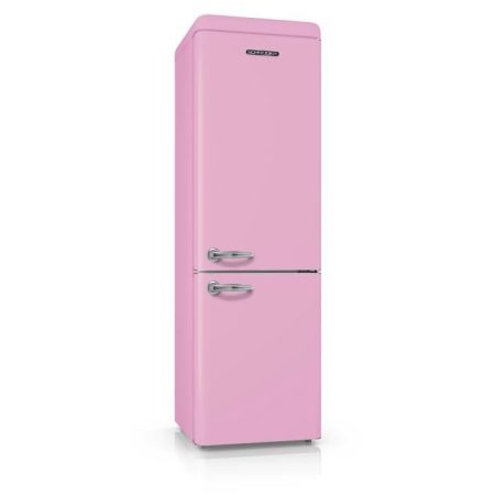 Réfrigérateur SCHNEIDER  combiné SCB250VP Vintage 250 litres Rose A+