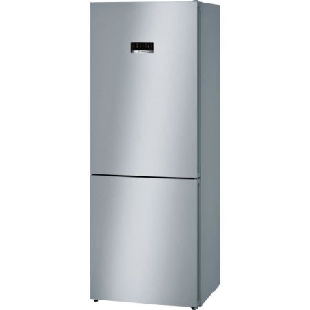 Réfrigérateur combi – 385 L (280 L + 105 L) – NoFrost MultiAirflow – A++ – HxLxP 186 x 70 x 67 cm – Inox  BOSCH KGN46XL30