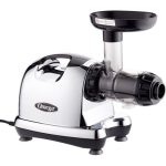 OMEGA Extracteur de jus horizontal – 8226 – 80 trs/mn – Chrome