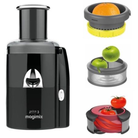 Extracteur de jus Magimix 18081F Juice Expert 3 Noir • Machine à jus • Cuisine et cuisson