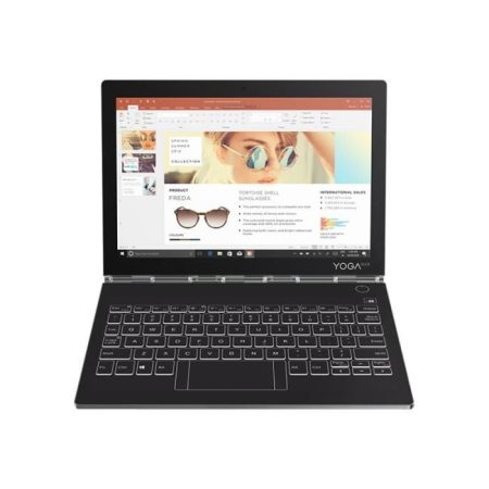 Lenovo Yoga Book C930 ZA3S Tablette conception inclinable Core i5 7Y54 – 1.2 GHz Win 10 Familiale 64 bits 4 Go RAM 256 Go SS40
