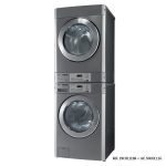 Sèche-linge professionnel gaz – 11 kg pour installation en colonne –