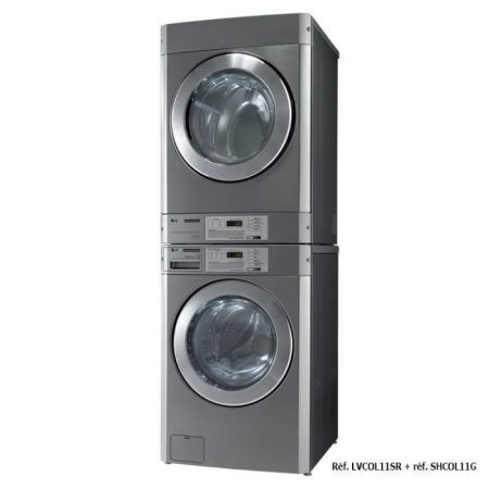 Sèche-linge professionnel gaz – 11 kg pour installation en colonne –