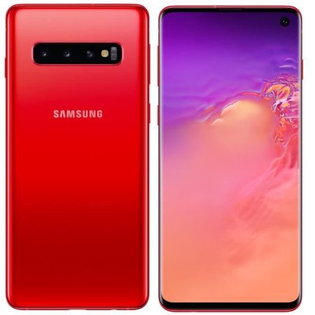 Samsung Galaxy S10+ 128 go Rouge – Double sim