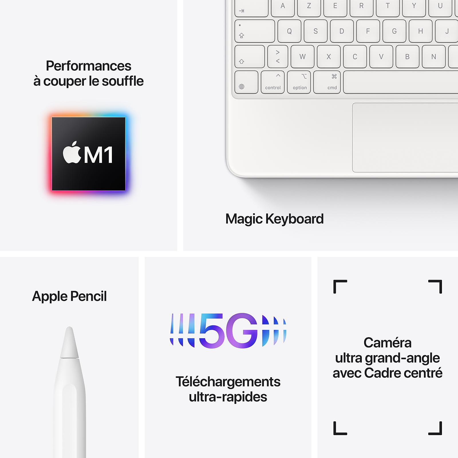 Apple iPad Pro (2021) 11 pouces 2 To Wi-Fi + Cellular Argent
