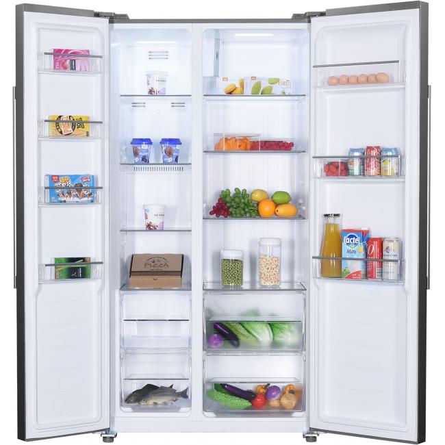 Réfrigérateur américain – 436L (291+142) – Froid Ventilé Neo Frost – A+ -L64 x H177,70 cm – Inox BEKO – GNO4321XP –