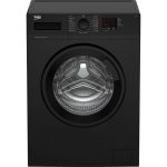 Lave linge frontal – 8kg – 1200 trs/min – A+++ – Noir laqué  BEKO – LLF082B1 –