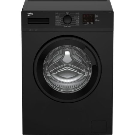 Lave linge frontal – 8kg – 1200 trs/min – A+++ – Noir laqué  BEKO – LLF082B1 –