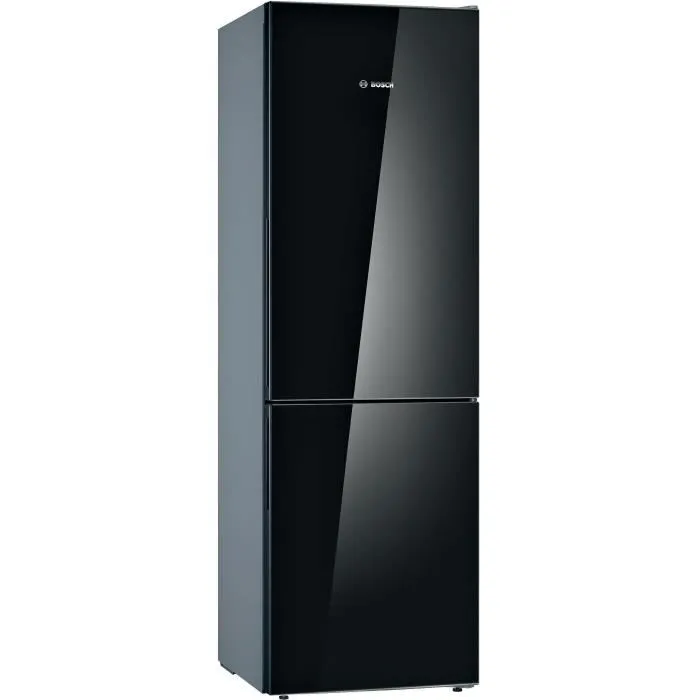 BOSCH KGV36VBEAS – Réfrigérateur combiné – 307 L (213 + 94 L) – Froid low frost – L 60 x H 186 cm – Noir