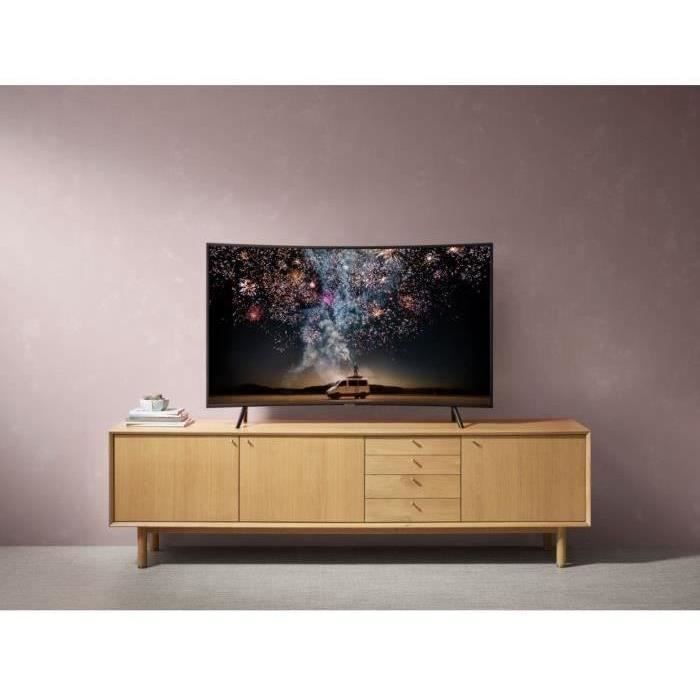 SAMSUNG UE65RU7372 TV LED 4K UHD 163 cm (65″) – Ecran Incurvé – SMART TV – 3 x HDMI – 2 x USB – Classe énergétique A+