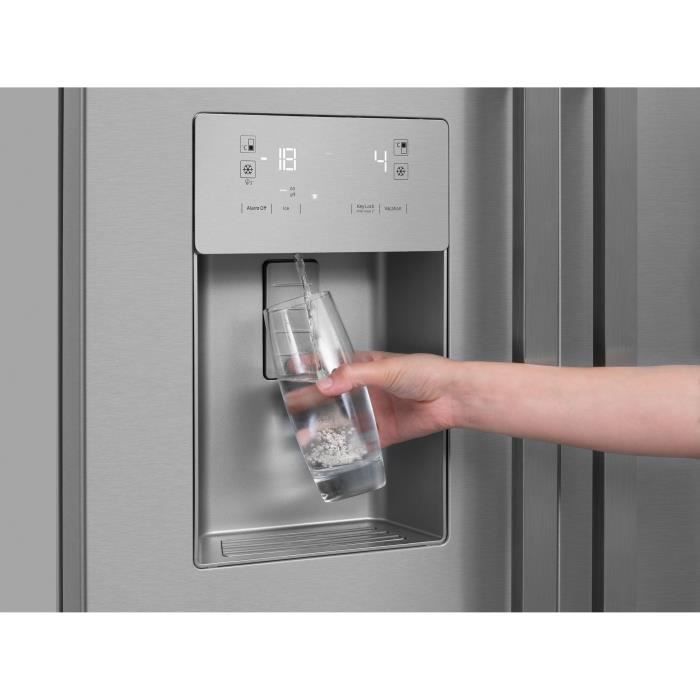 Réfrigérateur – 2 portes & 2 tiroirs – Neo Frost – Distributeur d’eau – 530 L – A++ – Inox BEKO GNE60532DX –