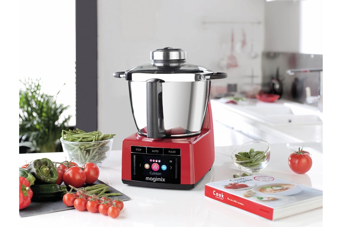 Robot cuiseur MAGIMIX COOK EXPERT ROUGE 18904