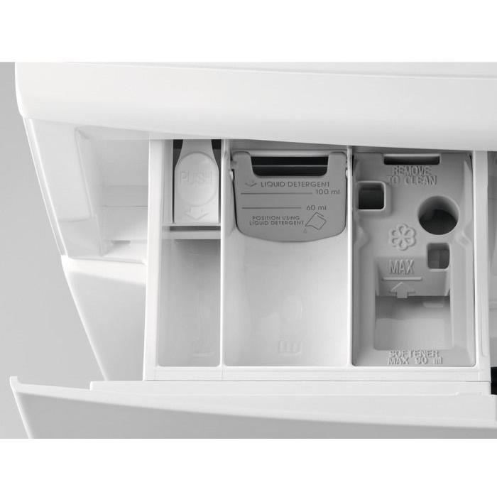 Lave linge frontal – 9 kg – 1400 trs / min – A+++ – Blanc – Moteur induction inverter ELECTROLUX EW6F5941EP